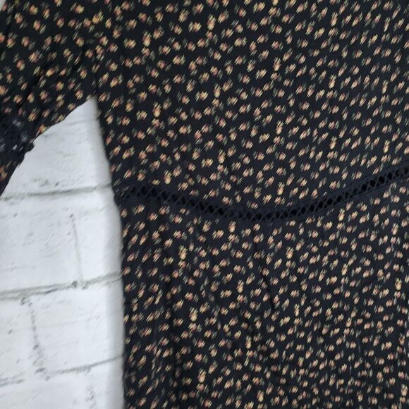 WAYF printed long sleeve floral mini dress medium - Picture 7 of 12